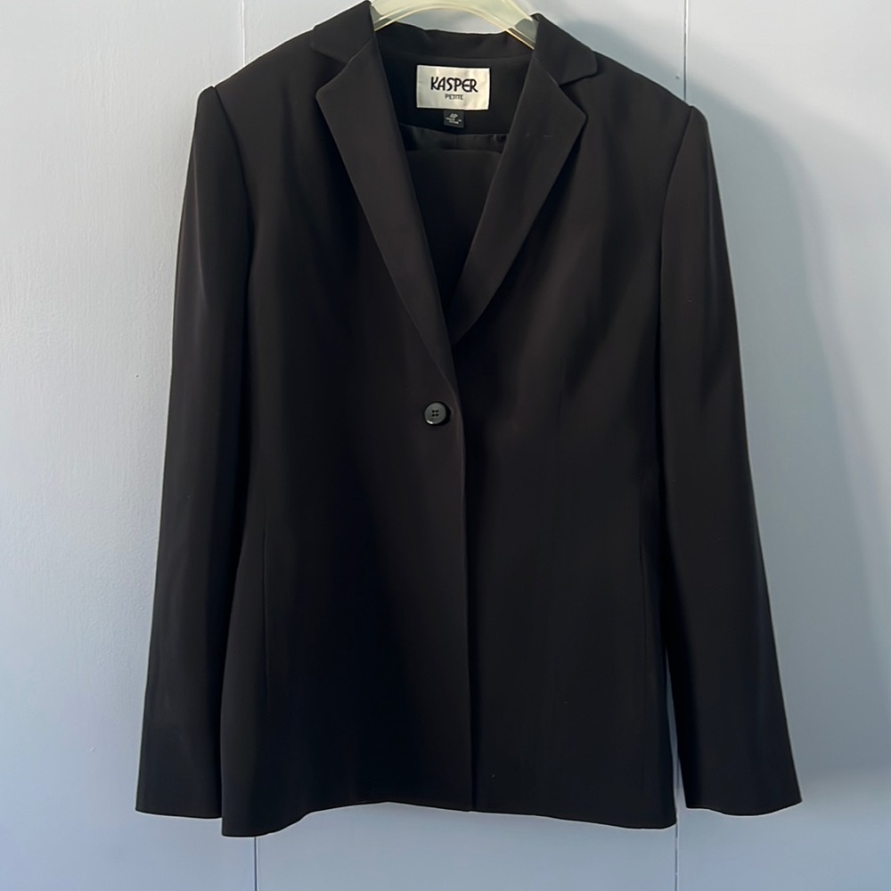Kasper Women’s Black Work Suit